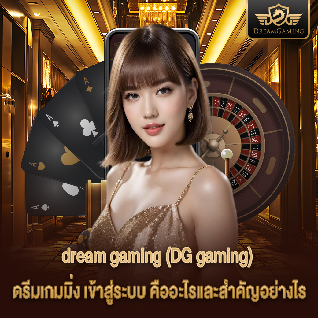 DG gaming คาสิโนสดมาตรฐานสากล ภาพคมชัดระดับพรีเมียม